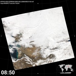 Level 1B Image at: 0850 UTC