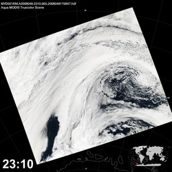 Level 1B Image at: 2310 UTC