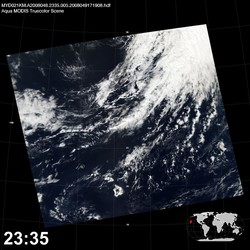 Level 1B Image at: 2335 UTC