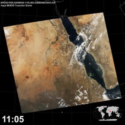 Level 1B Image at: 1105 UTC