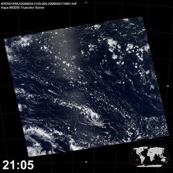 Level 1B Image at: 2105 UTC