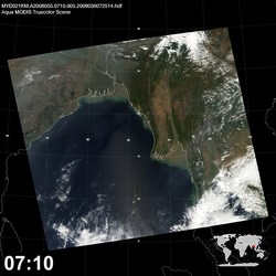 Level 1B Image at: 0710 UTC