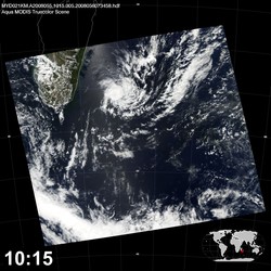 Level 1B Image at: 1015 UTC