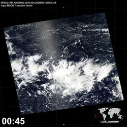 Level 1B Image at: 0045 UTC