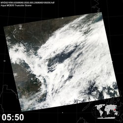 Level 1B Image at: 0550 UTC