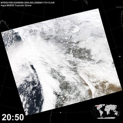 Level 1B Image at: 2050 UTC