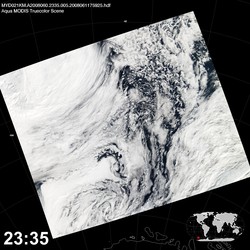 Level 1B Image at: 2335 UTC