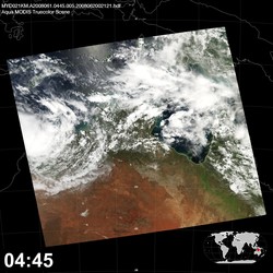 Level 1B Image at: 0445 UTC