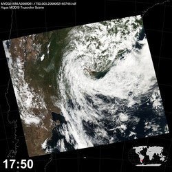 Level 1B Image at: 1750 UTC