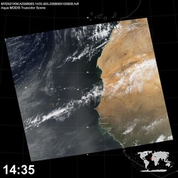 Level 1B Image at: 1435 UTC