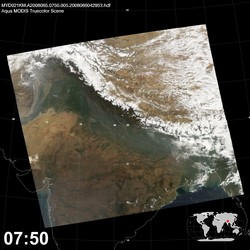 Level 1B Image at: 0750 UTC