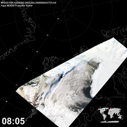 Level 1B Image at: 0805 UTC