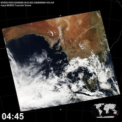 Level 1B Image at: 0445 UTC