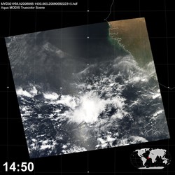 Level 1B Image at: 1450 UTC