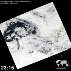 Level 1B Image at: 2315 UTC