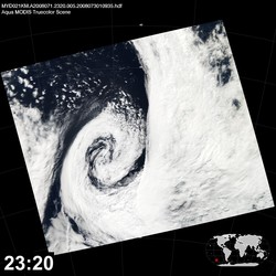 Level 1B Image at: 2320 UTC