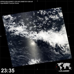 Level 1B Image at: 2335 UTC