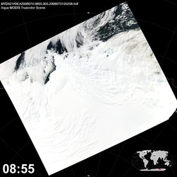 Level 1B Image at: 0855 UTC