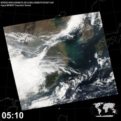 Level 1B Image at: 0510 UTC