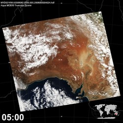 Level 1B Image at: 0500 UTC