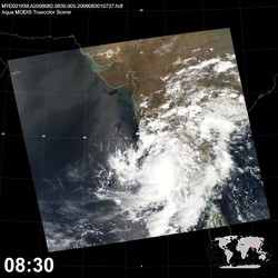 Level 1B Image at: 0830 UTC