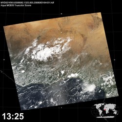 Level 1B Image at: 1325 UTC