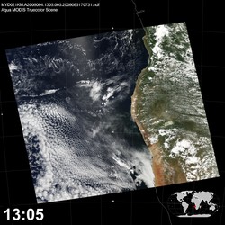 Level 1B Image at: 1305 UTC