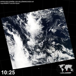 Level 1B Image at: 1025 UTC