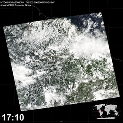 Level 1B Image at: 1710 UTC