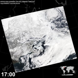 Level 1B Image at: 1700 UTC