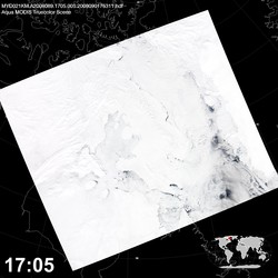 Level 1B Image at: 1705 UTC