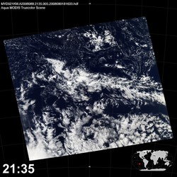 Level 1B Image at: 2135 UTC