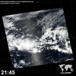 Level 1B Image at: 2145 UTC