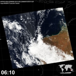 Level 1B Image at: 0610 UTC