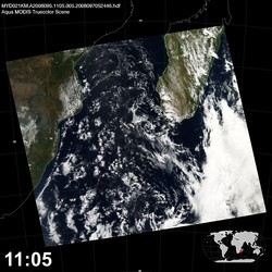 Level 1B Image at: 1105 UTC