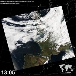 Level 1B Image at: 1305 UTC