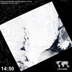 Level 1B Image at: 1450 UTC