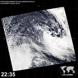 Level 1B Image at: 2235 UTC