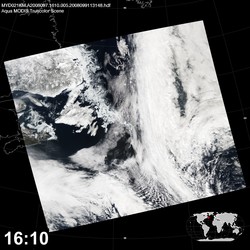 Level 1B Image at: 1610 UTC