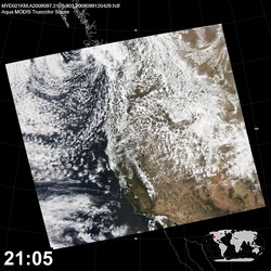 Level 1B Image at: 2105 UTC