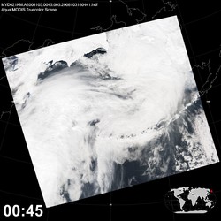 Level 1B Image at: 0045 UTC