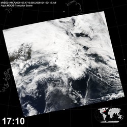 Level 1B Image at: 1710 UTC