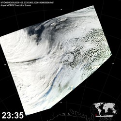 Level 1B Image at: 2335 UTC