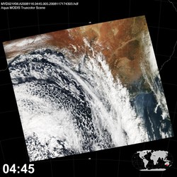 Level 1B Image at: 0445 UTC