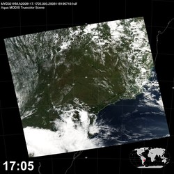 Level 1B Image at: 1705 UTC