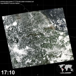 Level 1B Image at: 1710 UTC