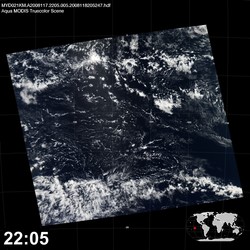 Level 1B Image at: 2205 UTC