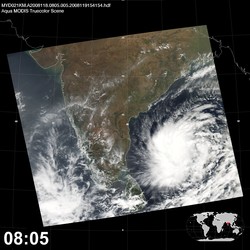 Level 1B Image at: 0805 UTC