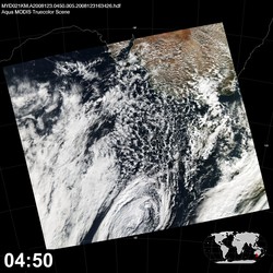 Level 1B Image at: 0450 UTC