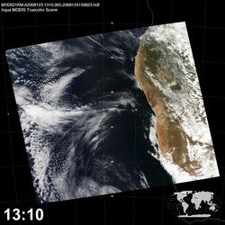 Level 1B Image at: 1310 UTC